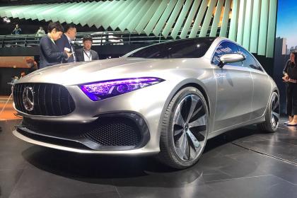 New Mercedes A-Class previewed by Concept A Sedan in Shanghai